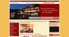 Desktop Screenshot of berghof-kopp.de